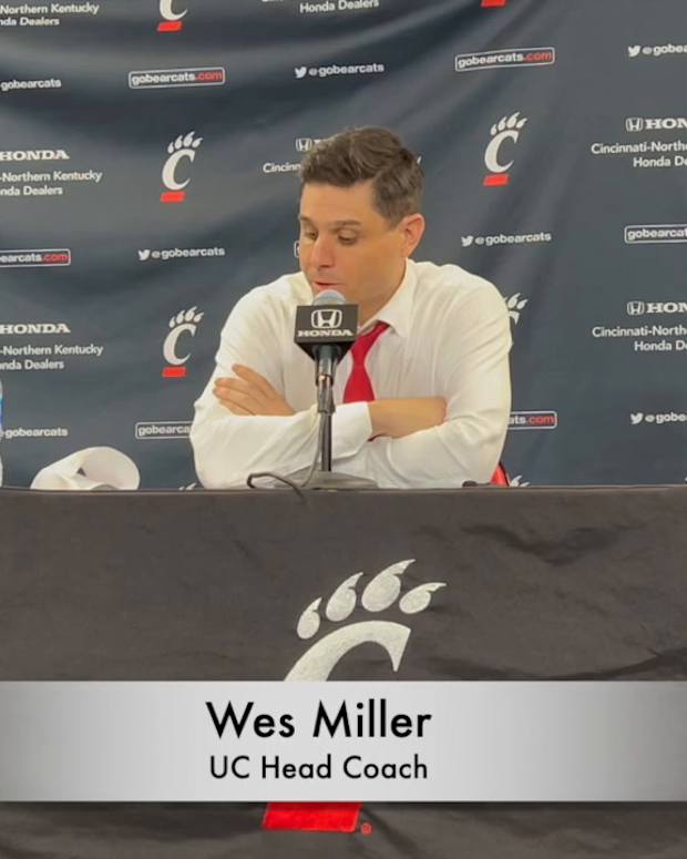Wes Miller Xavier Postgame
