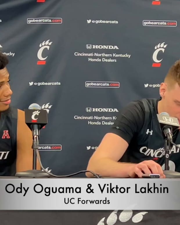 Ody Oguama:Viktor Lakhin Detroit Postgame