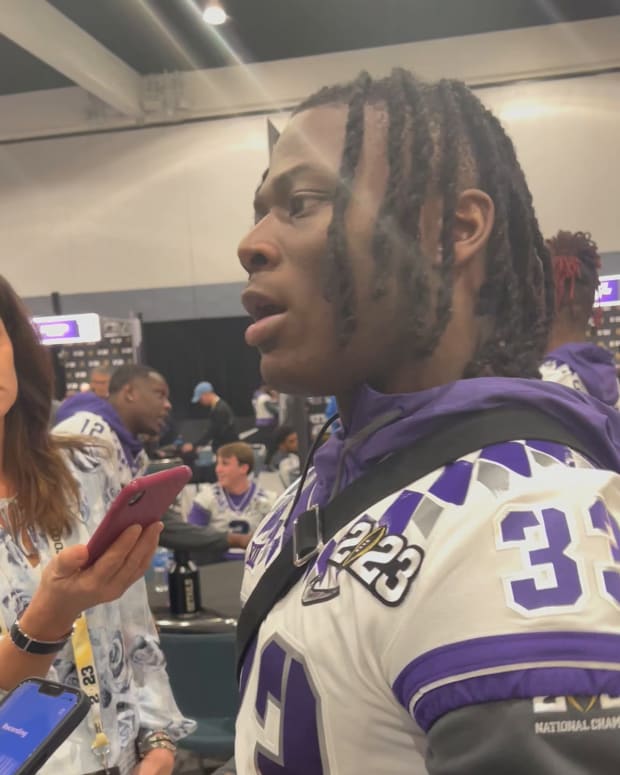 WATCH! Kendre Miller at National Championship Media Day 2023