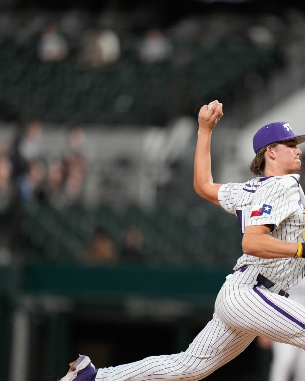 TCU vs. Missouri during the College Baseball Showdown at Globe Life Field