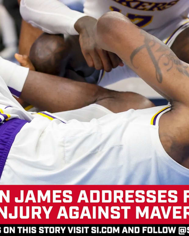 LeBron James Addresses Frightening Foot Injury