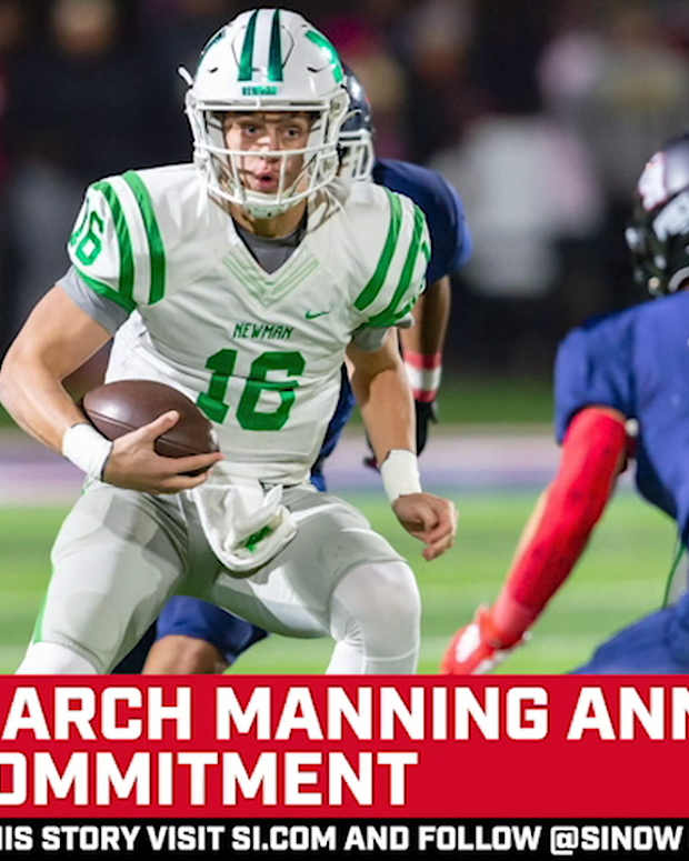 2023 QB Arch Manning Announces Texas Commitment 
