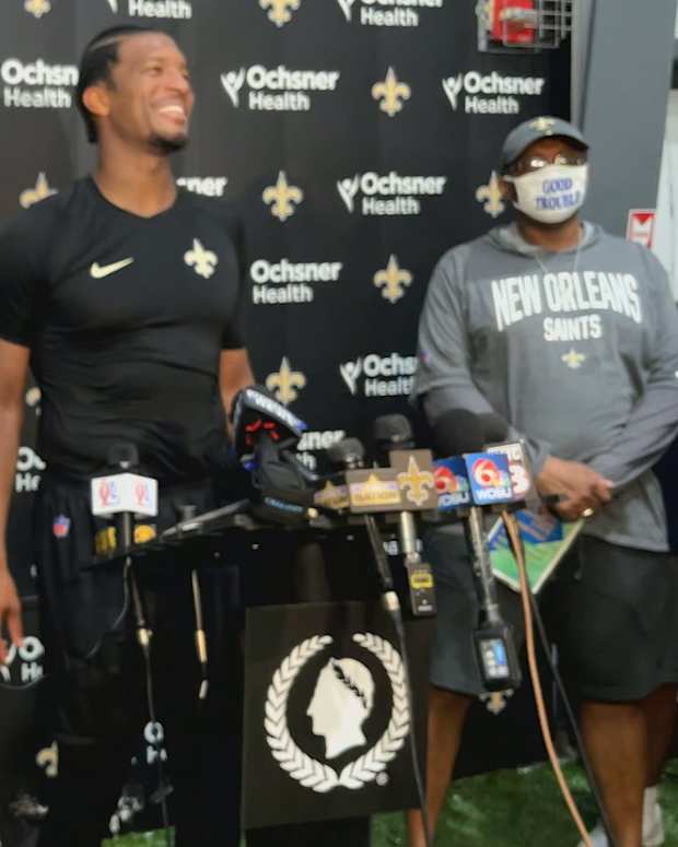 Jameis Winston - Opening Day of Saints Training Camp