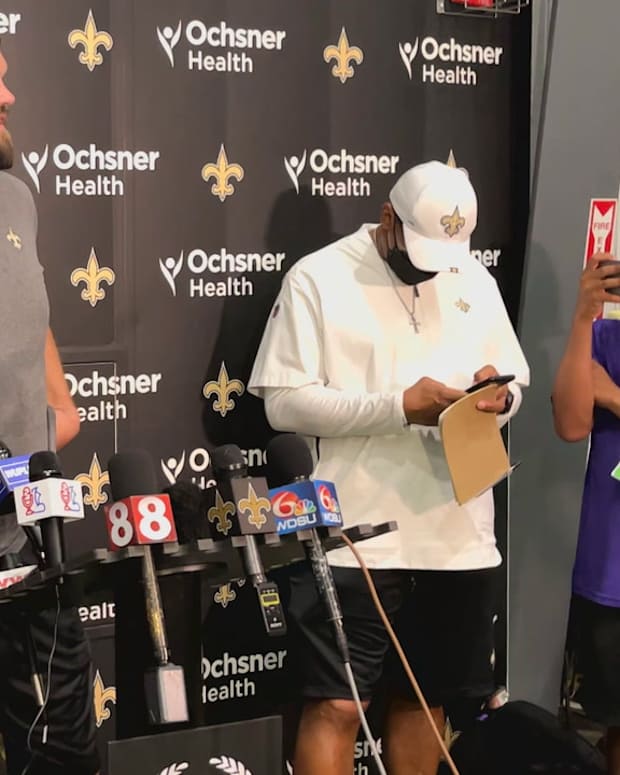 Ryan Ramcyzk - Day 2 of Saints Training Camp