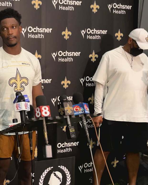 Kirk Merritt  - Day 2 of Saints Training Camp