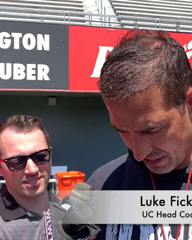 Luke Fickell Scrimmage Interview
