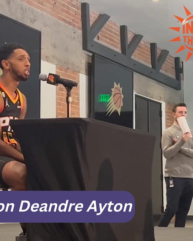 Cameron Payne Talks Deandre Ayton, Team Chemistry at Media Day