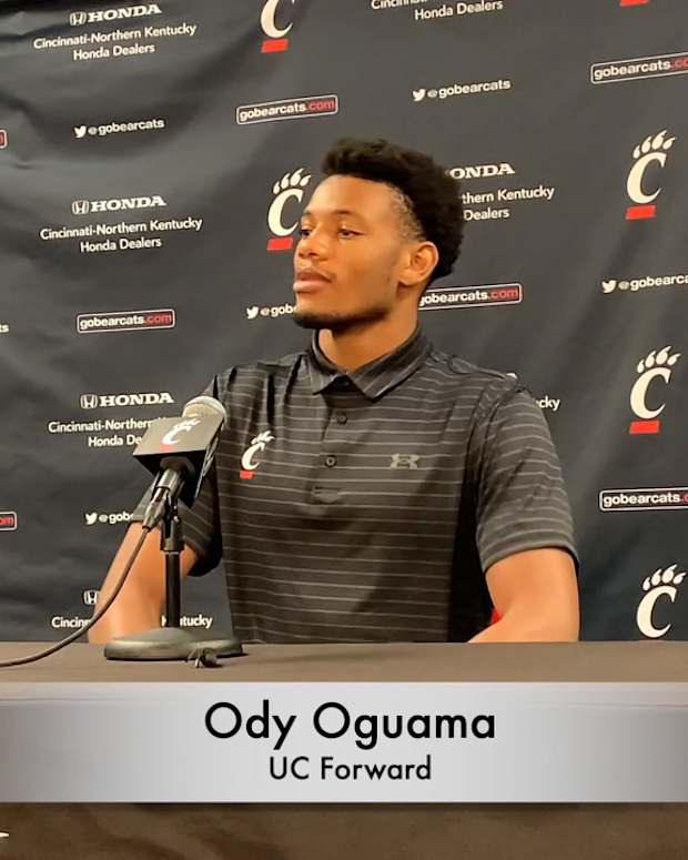 Ody Oguama On His role With UC Basketball As The Season Tips Off