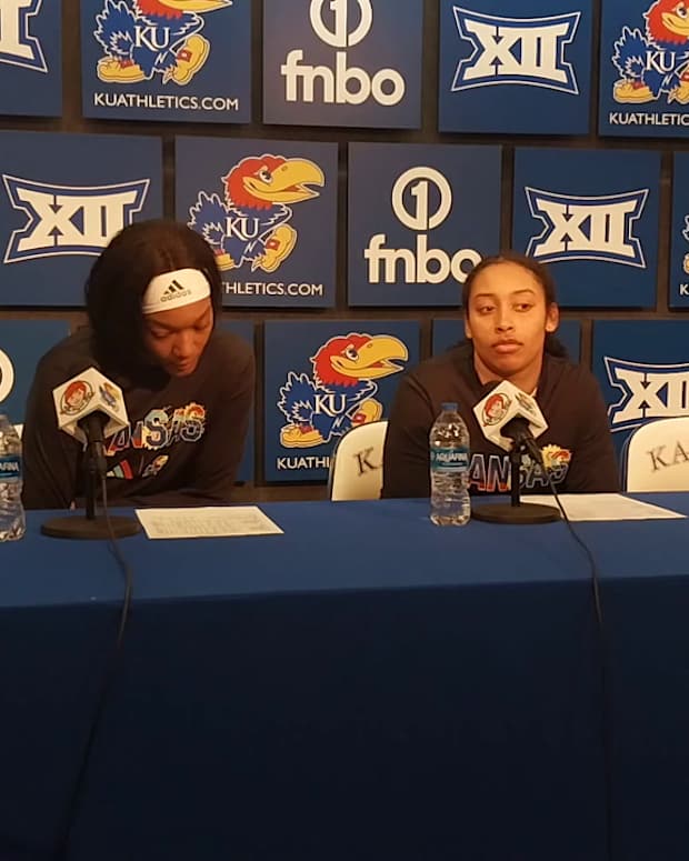 Taiyanna Jackson Ryan Cobbins BYU Postgame