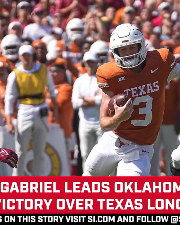 WATCH! Oklahoma Defeats Texas in