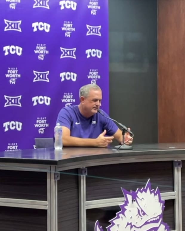 WATCH! Sonny Dykes Discusses Chandler Morris' Injury