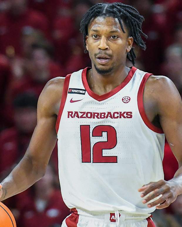 Razorbacks guard Tramon Mark in first exhibition game against UT-Tyler