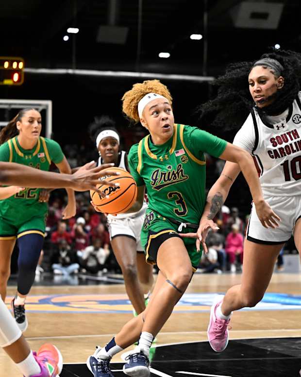 South Carolina Notre Dame WBB women's basketball