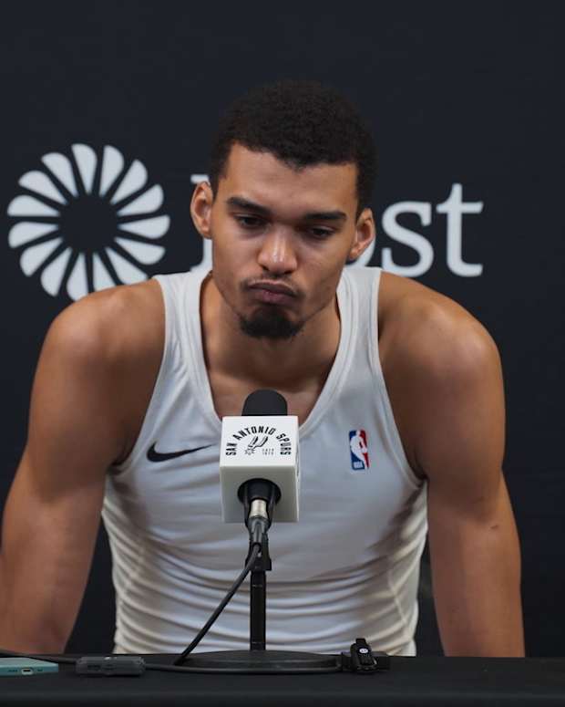 Victor Wembanyama Speaks Following Losing-Streak-Breaking Win Over Lakers (Credit: San Antonio Spurs)