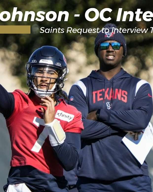 Saints To Interview Johnson