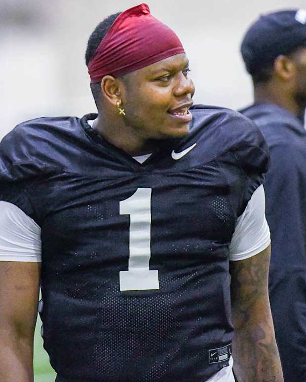 KJ Jefferson-Spring Practice