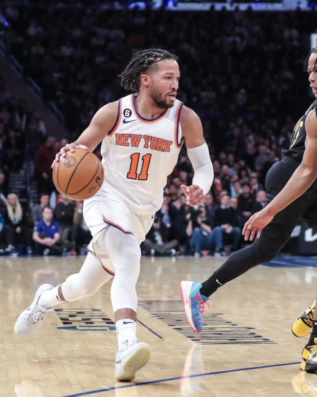Knicks guard Jalen Brunson