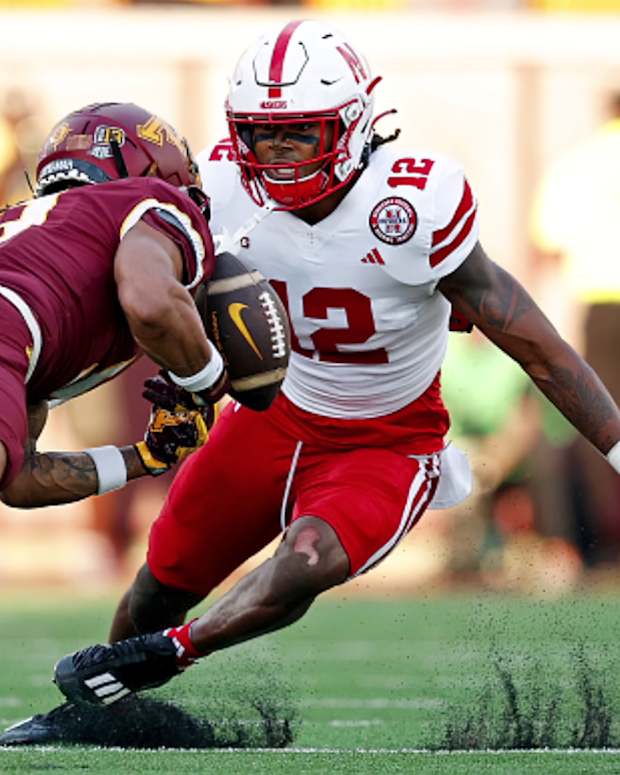 Omar Brown 2023 Nebraska football vs Minnesota