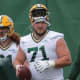Made it (9): LT David Bakhtiari, LG Elgton Jenkins, C Josh Myers, RG Lucas Patrick, RT Billy Turner, T/G Royce Newman, T/G Cole Van Lanen, G Jon Runyan, G Simon Stepaniak Didn’t make it (7): T Yosh Nijman, G Ben Braden, G Zack Johnson, G/T Coy Cronk, G Jacob Capra, G Jon Dietzen, C Jake HansonWhy: This will be like the wild, wild west. Patrick had a solid season in his first season as a full-time starter but there could be a fleet of low-cost challengers – Newman, Runyan and Braden among them. Offensive line coach Adam Stenavich hyped Braden as a potential starter but he’s played only four snaps on offense in four years. Among the reserves, Nijman is the only true offensive tackle. An undrafted free agent in 2019, he’s got a superb combination of size and athleticism. It’s now or never to put it together. If he can, he’d be a tremendous asset.