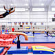 Biles training at the World Champions Centre in Spring, Texas, in 2019.