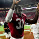 Alabama Crimson Tide linebacker Will Anderson Jr. (31) leaves the field after defeating the Vanderbilt Commodores at Bryant-Denny Stadium. Alabama won 55-3.