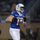 SDSU's wide receiver Jaxon Janke (10) misses the pass on Friday, Dec. 15, 2023 at Dana J. Dykhouse in Brookings.