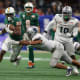 Dec 16, 2023; Atlanta, GA, USA; Florida A&M Rattlers running back Terrell Jennings (23) runs the ball against the Howard Bison in the first half at Mercedes-Benz Stadium.