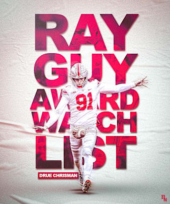 Ray Guy Award Drue Chrisman