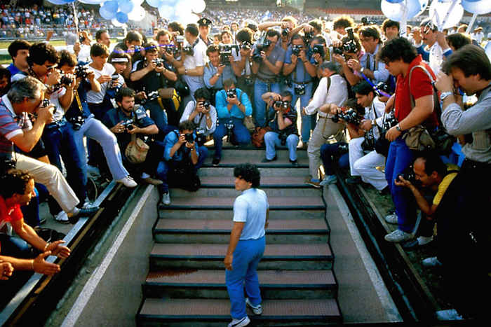 Diego Maradona's Napoli introduction
