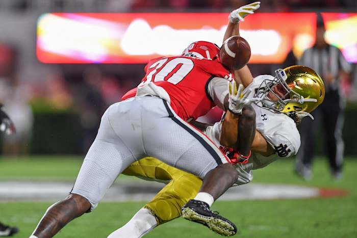 Georgia ILB, Tae Crowder