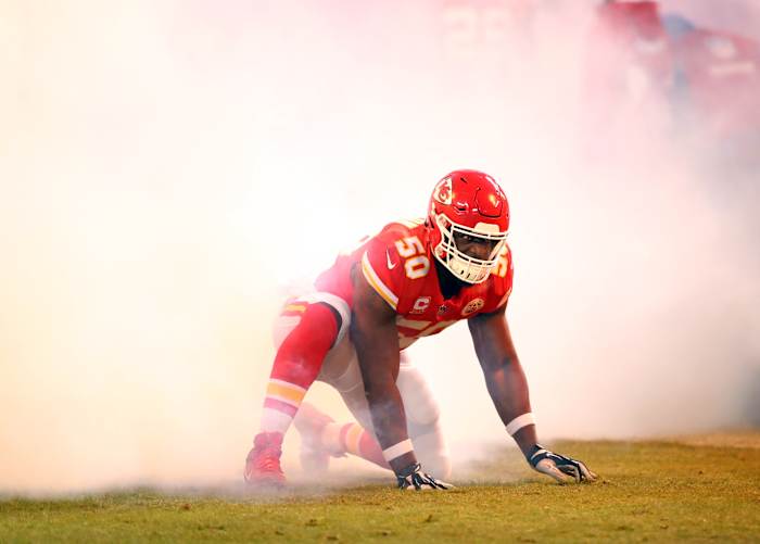Former Bulldog, Justin Houston