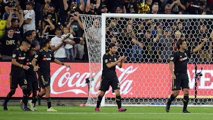 Carlos Vela scores for LAFC vs LA Galaxy