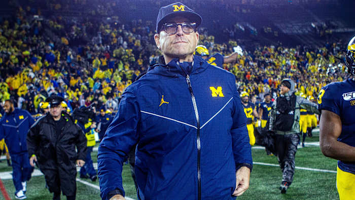 Jim harbaugh to honor scholarship of michigan recruit