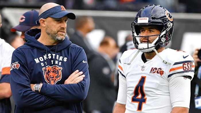Matt Nagy, Mitch Trubisky