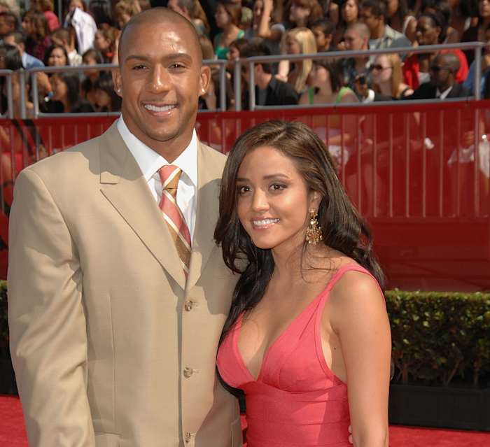 Winslow Jr. and wife, Janelle, at the 2008 ESPYs.