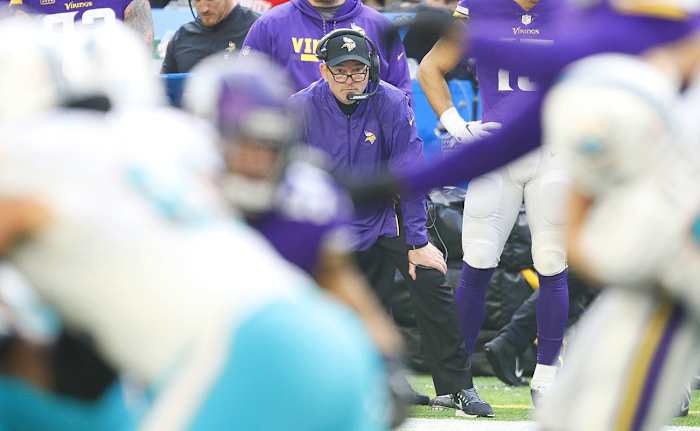 Mike Zimmer prides his defenses for being among the league's best.