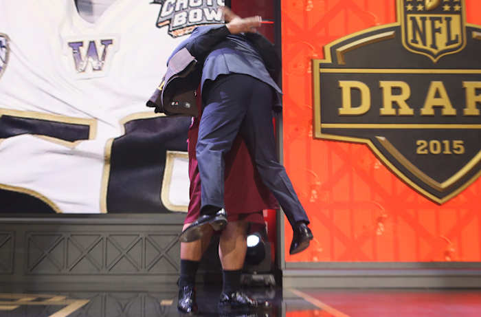 Danny Shelton, and Roger Goodell, got a bit carried away in 2015.