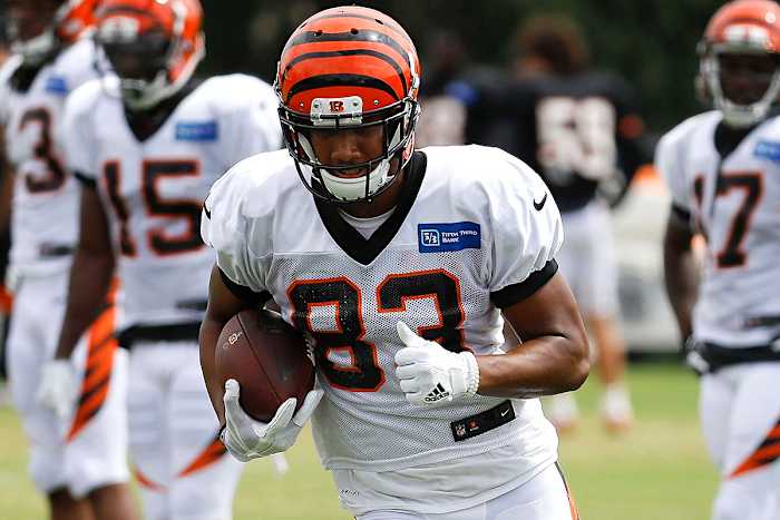 Tyler Boyd, who has 828 receiving yards and three touchdowns in the last two seasons with the Bengals, could see a larger role in the Cincinnati offense this season.