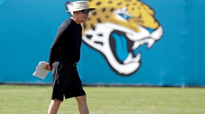 In eight years with the expansion Jaguars, Tom Coughlin led the team to the playoffs four times and the AFC Championship Game twice.