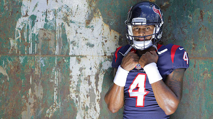 Deshaun Watson threw 16 touchdowns in October 2017, a record for a rookie quarterback.