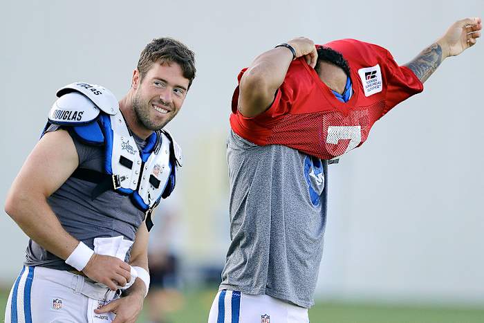 Colts' backup QBs Scott Tolzien (left) and Stephen Morris could play a larger role than expected with the team this season depending on how long starter Andrew Luck is out.