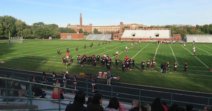 Von Steuben vs. North Grand, Winnemac Stadium.