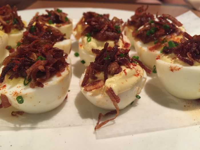 deviled eggs