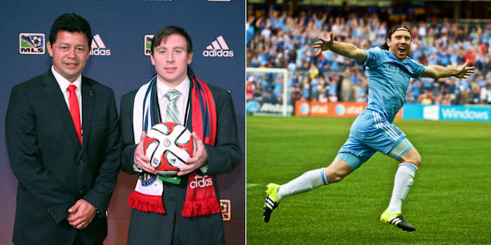 A Chivas USA draft pick, Tommy McNamara has blossomed with NYCFC.