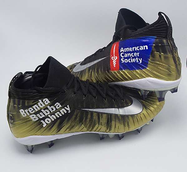 The cleats Henry will wear on Sunday. 