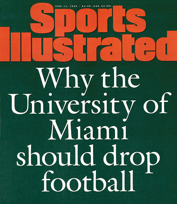 Sports Illustrated's June 12, 1995 cover.