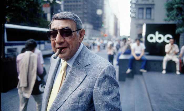 Howard Cosell, New York City, 1983.