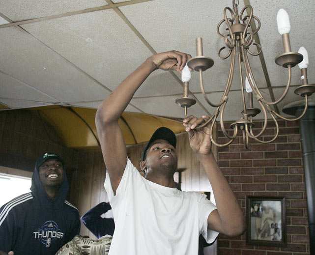 Kevin Durant and Jeff Green