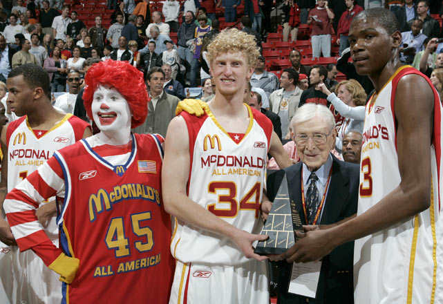 Chase Budinger and Kevin Durant