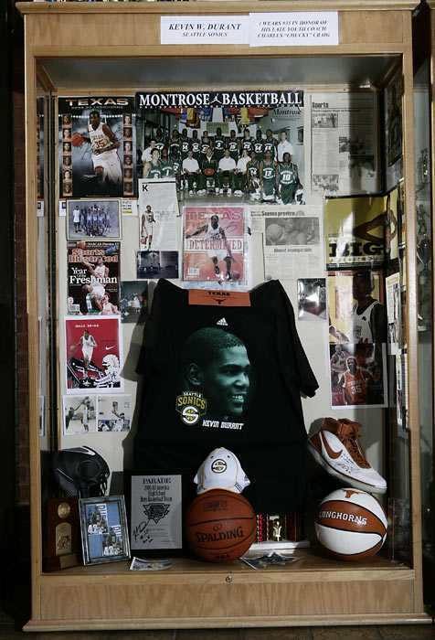 Kevin Durant's Trophy Case